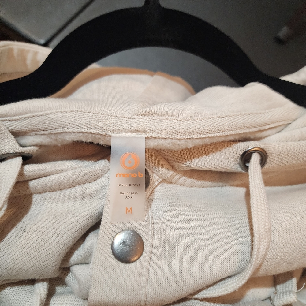 Mono B Pullover Hoodie - Picture 3 of 5